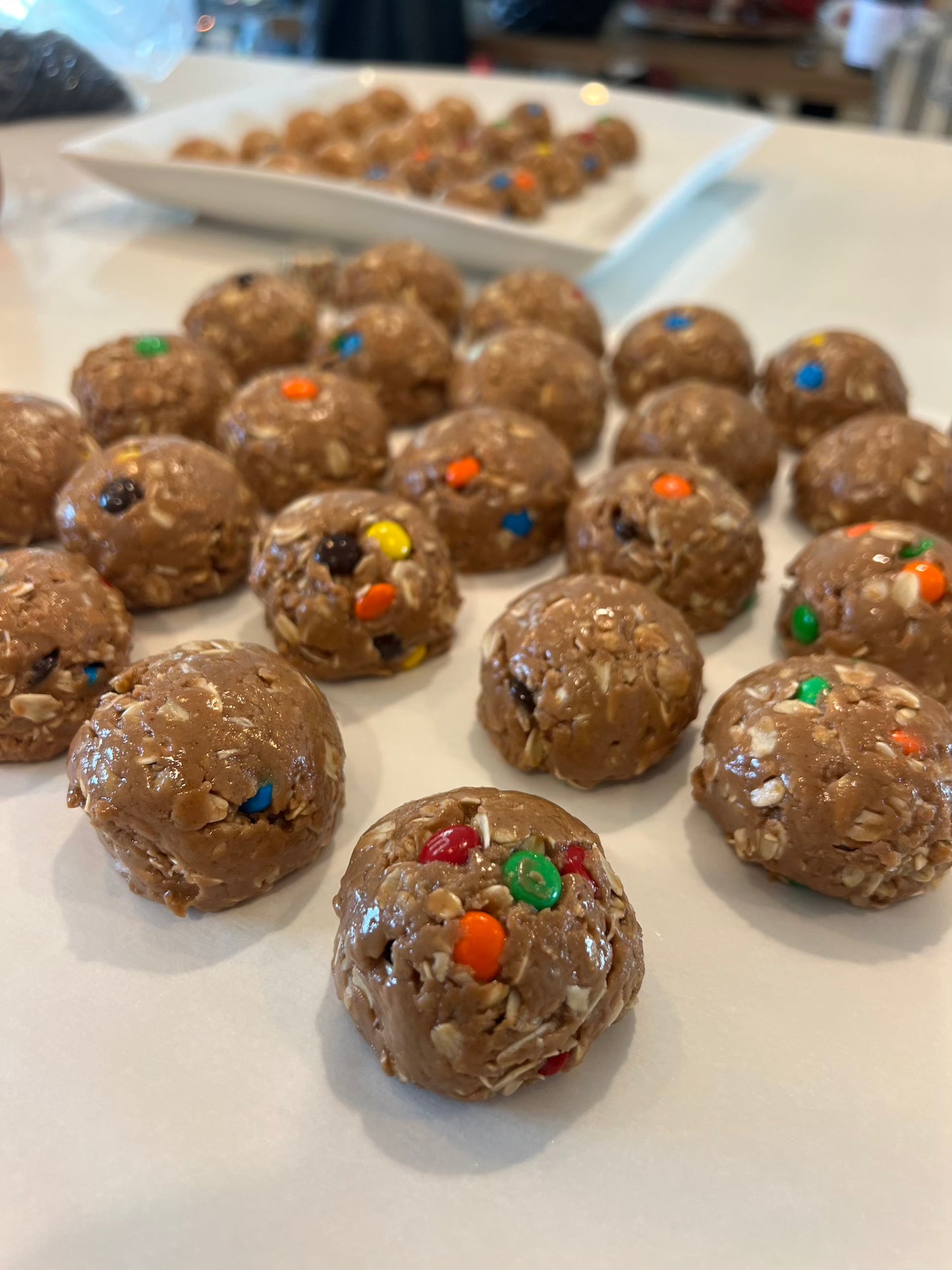 Mini M&M Bliss Balls